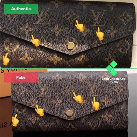 fake vs real louis vuitton wallet kim jones|louis vuitton wallet authenticity code.